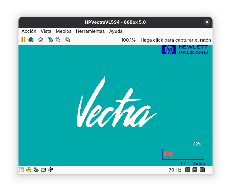 BIOS del HP