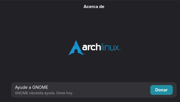 Botón para donar al proyecto