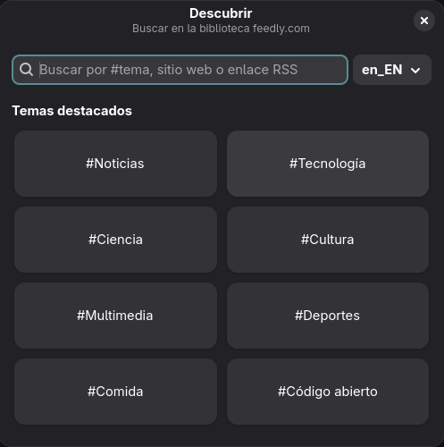 Búsqueda de fuentes